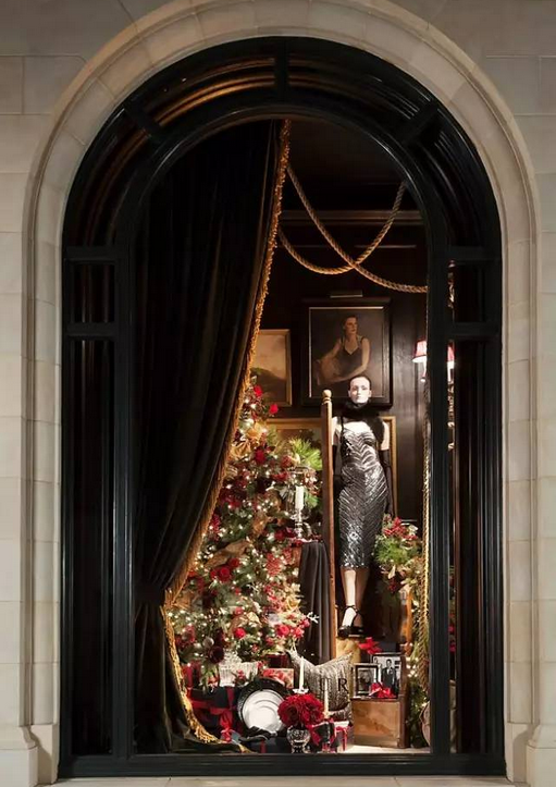 圣誕節(jié)櫥窗陳列