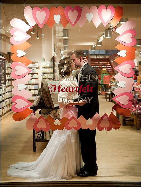 情人節(jié)櫥窗陳列