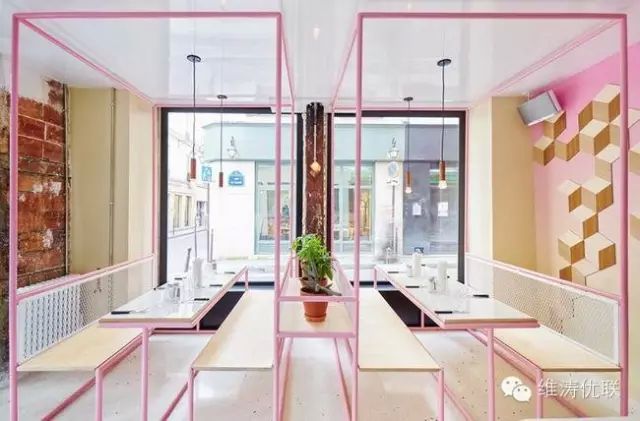 一家巴黎的漢堡店