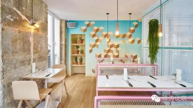 一家巴黎的漢堡店