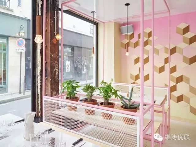 一家巴黎的漢堡店