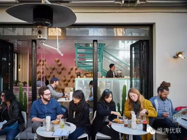 一家巴黎的漢堡店