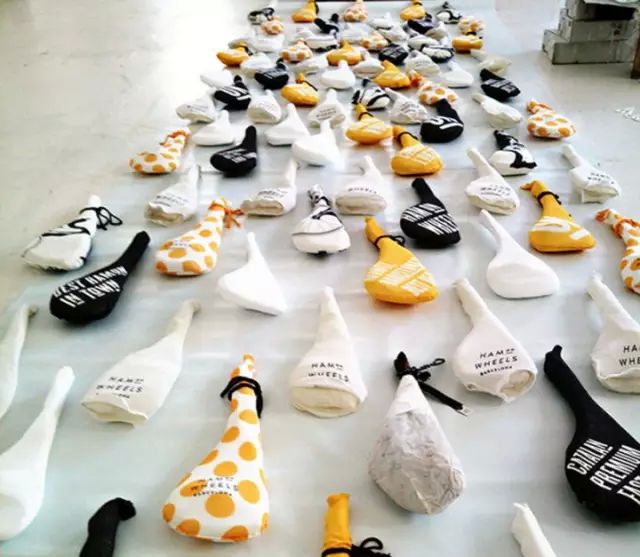 ham on wheels車輪上的火腿美食的餐館