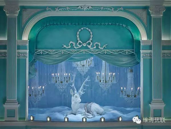 Tiffany &Co.（蒂芙尼）的圣誕櫥窗