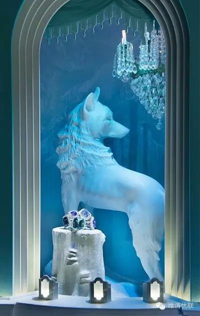 Tiffany &Co.（蒂芙尼）的圣誕櫥窗